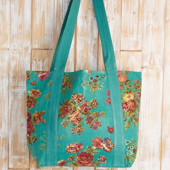 April Cornell Artist Garden Market Tote Bag NWT - Picture 2 of 2